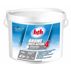 HTH Spa Brome Action 4 - Pastilles De 20G, Seau De 5 Kg