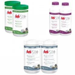 Lot De Produits Pour Traitement à L'oxygène Actif HTH