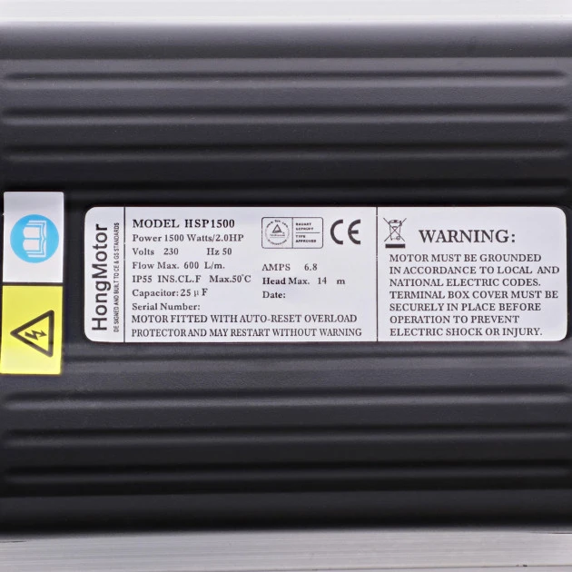 Pompe De Massage HSP1500 - 2.0HP - 1500W - Mono-Vitesse 5 Pompe De Massage HSP1500 - 2.0HP - 1500W - Mono-Vitesse – Image 5