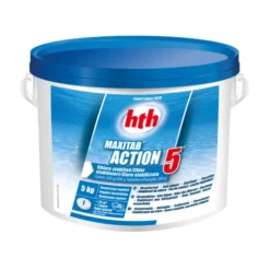 Chlore Lent Stabilisé MaxiTab 5 Actions - 5Kg
